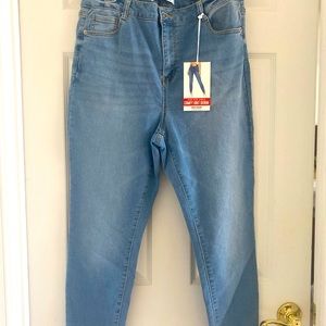 NWT woman’s wax Jean collection  jeans high rise lined jeans light 18